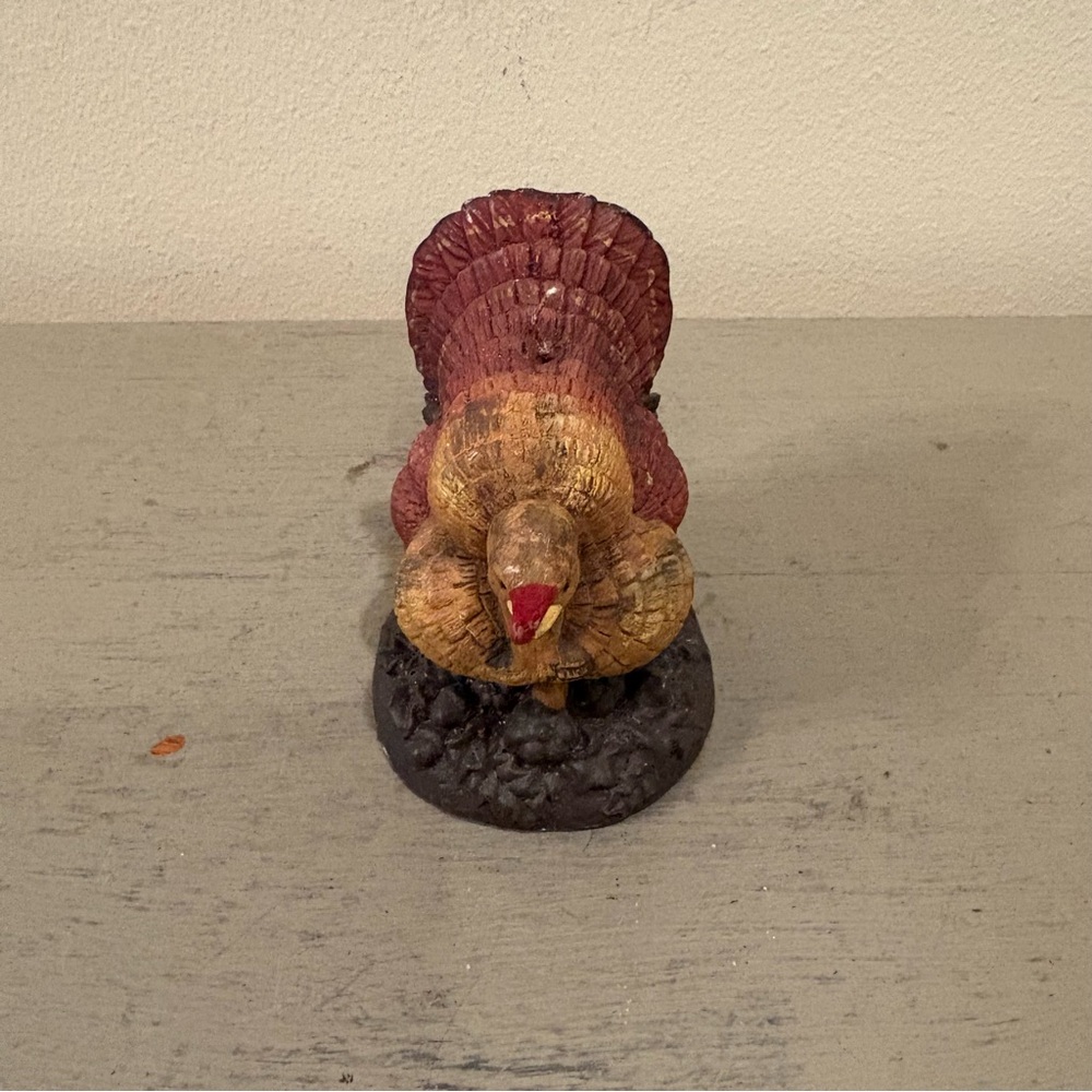 Thanksgiving Turkey Candle Decor